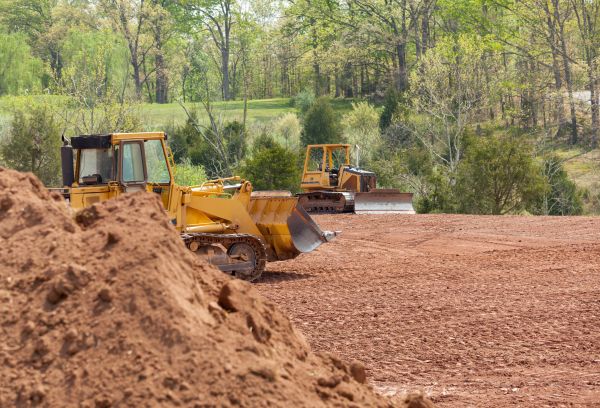 Construction Site Land Clearing in Worcester